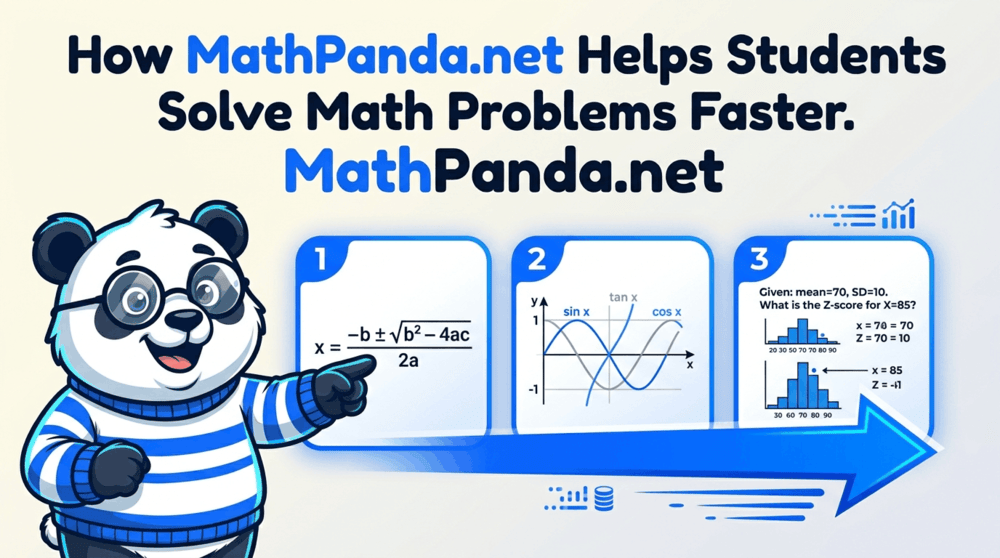 How MathPanda.net Helps Students Solve Math Problems Faster