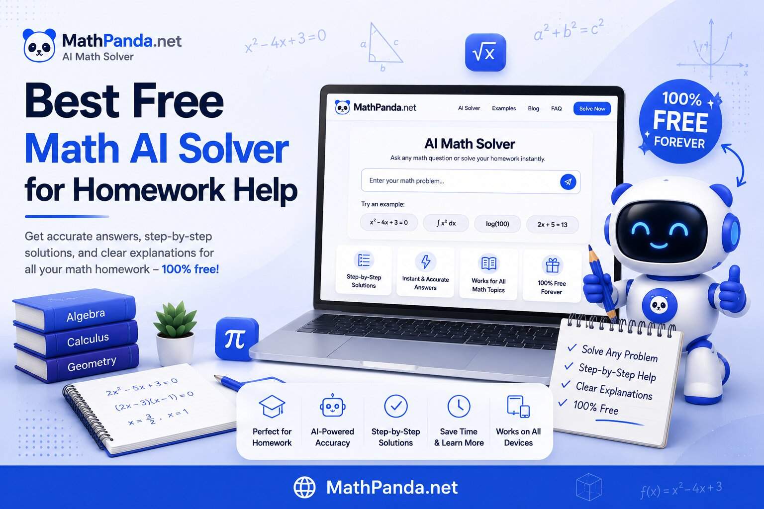 Best Free Math AI Solver for Homework Help