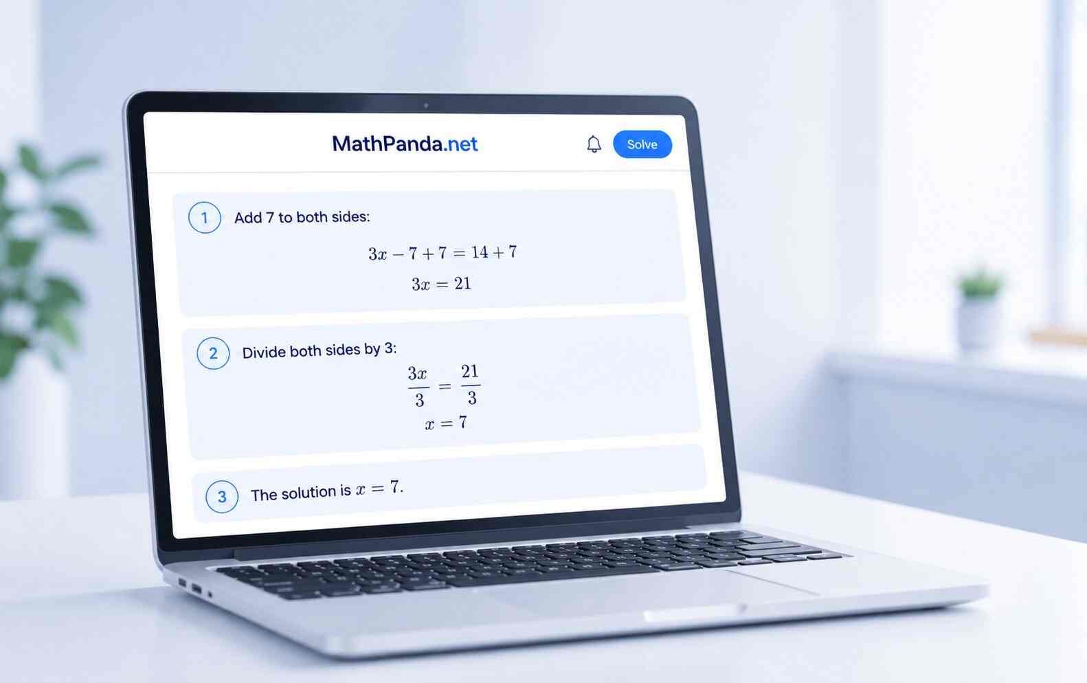 Math AI Analyzes the Problem